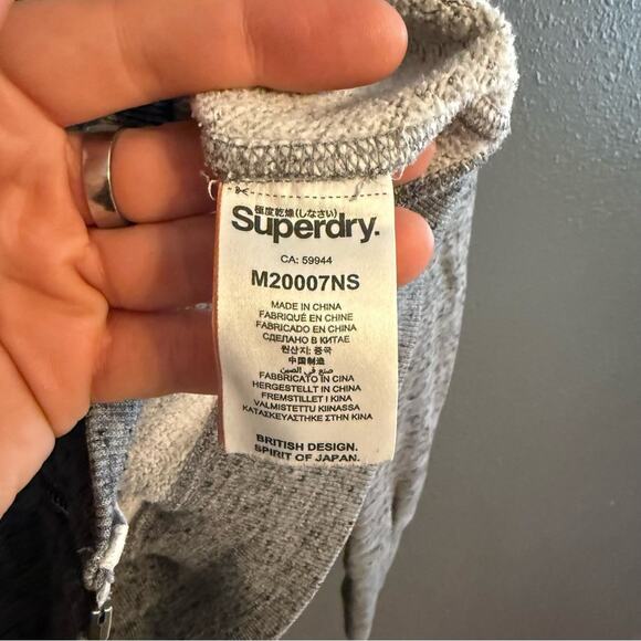Super Dry Orange Label Zip Up Hoodie Size L - Picture 5 of 9